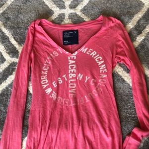 Long sleeve American Eagle shirt
